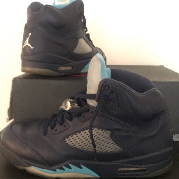 AIR JORDAN RETRO 5 PRE GRAPE (2015) SIZE 11 - Picture 6 of 11
